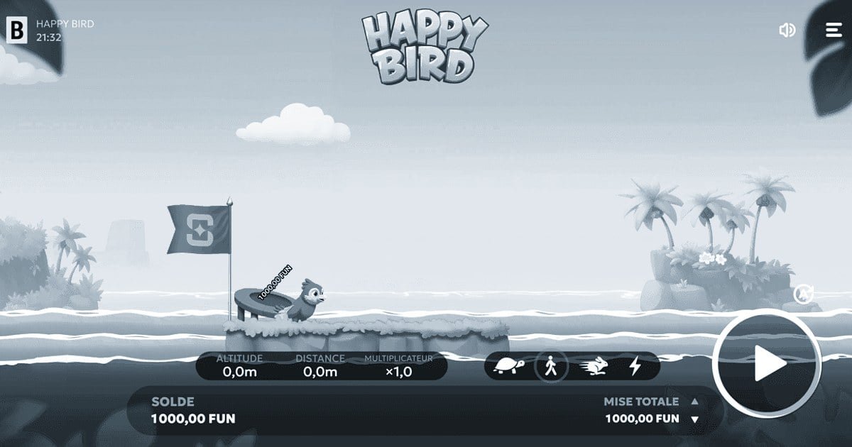 Happy Bird el pájaro que vuela por tus ganancias