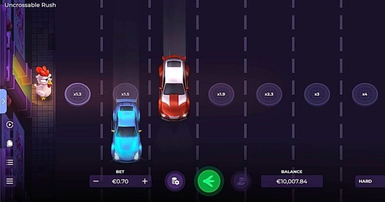 Uncrossable Rush - Eggwina cruza la autopista